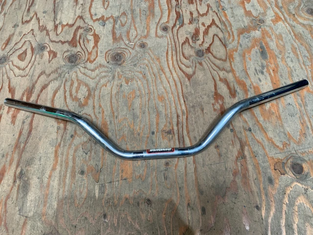 Vintage Answer Dirt Bike Style Handlebars Handle Bars Chrome No Cross Bar AHRMA