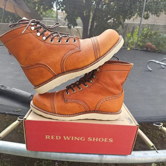 Iron Ragers RED WING HERITAGE Men's Iron Ranger Traction Tred 8089 £120.06 ...