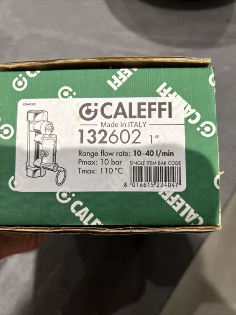 caleffi 132602 Vannes D’équilibrage Avec Débitmètre