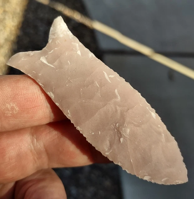 modern arrowhead Novaculite Dalton 3"