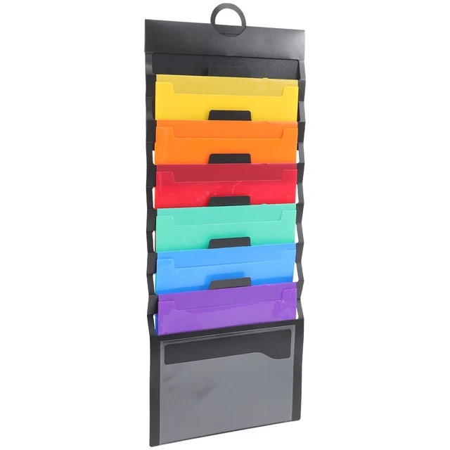 Organisateur De Fichiers Multi-niveaux - Support Accordéon En Plastique Robuste Pour Bureau | Rangement Documents, Livres, Dossiers