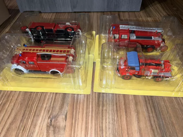 LOT 1/43 IXO Camions Pompier Département