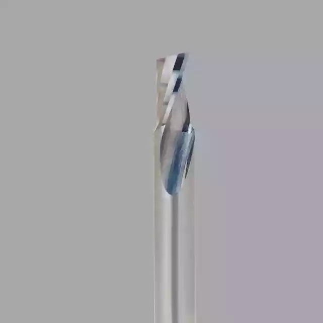 Onsrud 63-783 Spiral Router Bit: 3/8"Dia, 1.125" LOC, 3/8" Shank, Upcut, 3" OAL