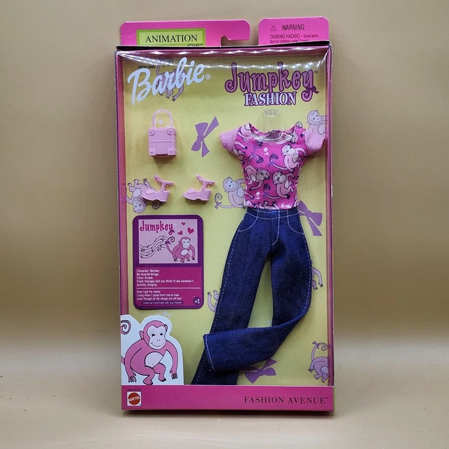NRFB tenues outfit 2001 BARBIE FASHION AVENUE Mix 'n match turquoise