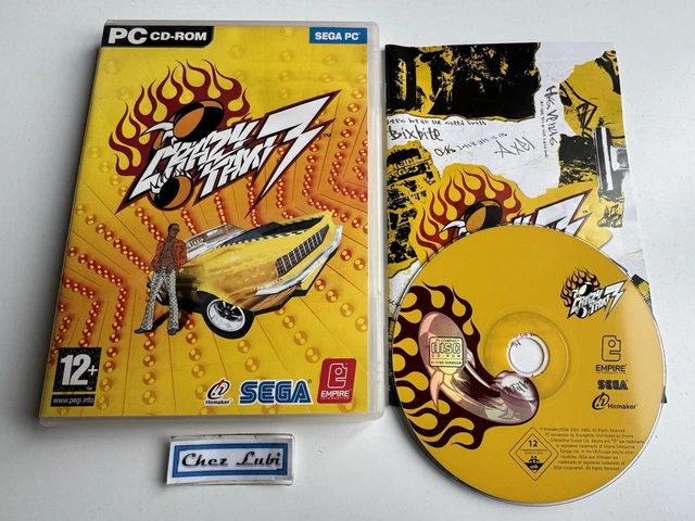 Jeu Crazy Taxi PC - Édition FX Interactive - Version Française - Très Bon état - CD-ROM