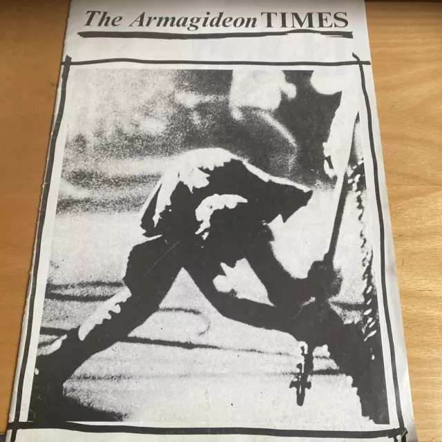 Armagideon Times  The Clash    Fanzine 1980  See Photos