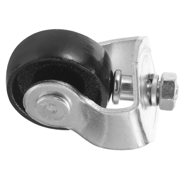 2 Roues De Porte Coulissante En Acier Inox – Pour Armoires Et Fenêtres, Roulement Acier Carbone, Glissement Fluide