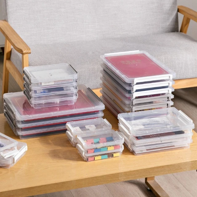 FILE ORGANIZER BOX Classification Box Documents Box Certificates ...