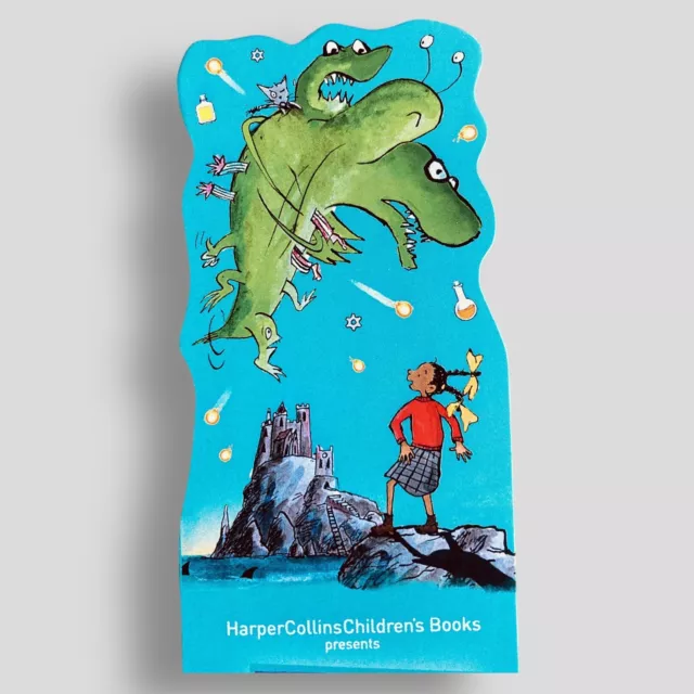 Mega Monster David Walliams Collectible Promotional Bookmark -not the book 3