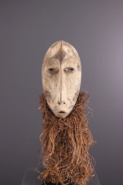 Masque Tribal Bété – Araignée – Art Premier Africain Ancien – Côte D'Ivoire