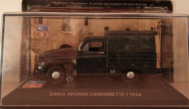 Simca - Cargo Bâché Militaire 1956 - ODEON - 1/43 - Autos Miniatures