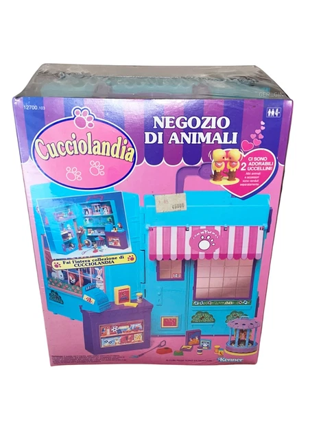 4823 NRFC Vintage Kenner Littlest Pet Shop Cucciolandia Il Tenero Gatto Siamese