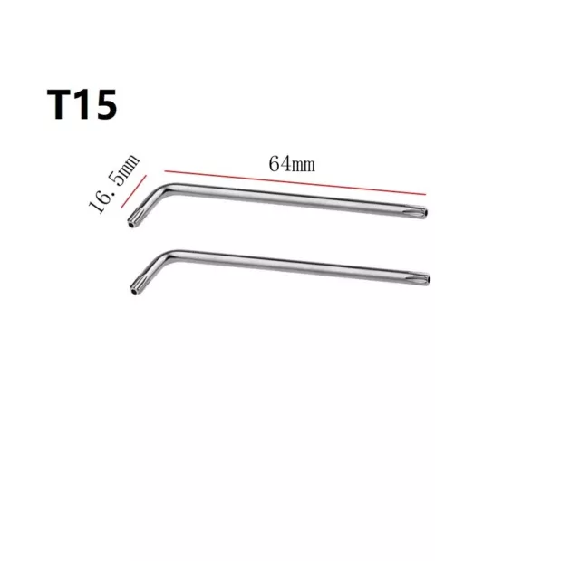 Torx Schraubendreher Silber T30/T20/T25/T10/T15 Werkzeug 2Stück/Set 2Wege