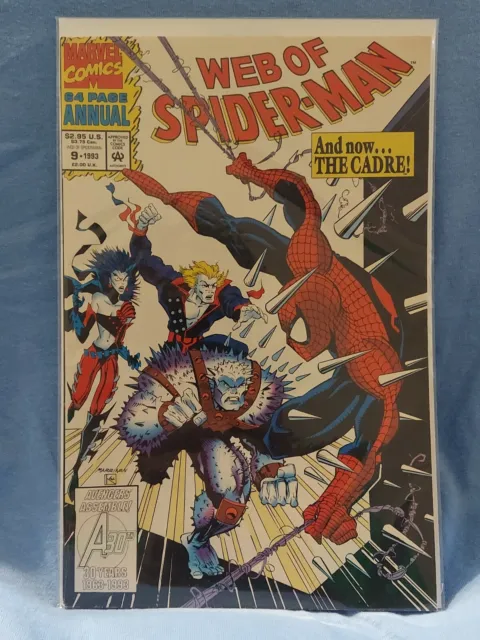 Web Of Spider-Man Annual 9 Very Fine Condition