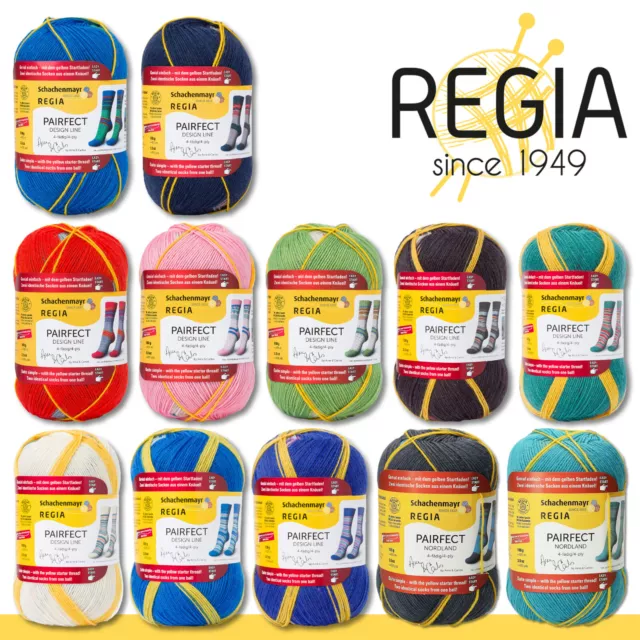 Schachenmayr Regia 100 G Pairfect Design Ligne 4-fädig Laine de Chaussettes 12