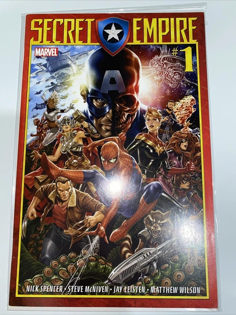 Secret Empire #1  MARVEL 2017 NM - combine shipping - 1st app Underground