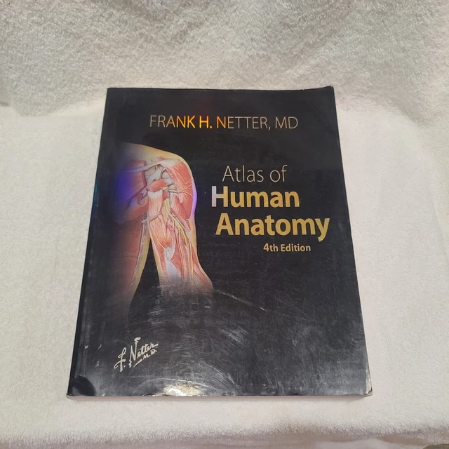 ATLAS OF HUMAN Anatomy, 4th Edition (Netter Basic Science) PB Frank H