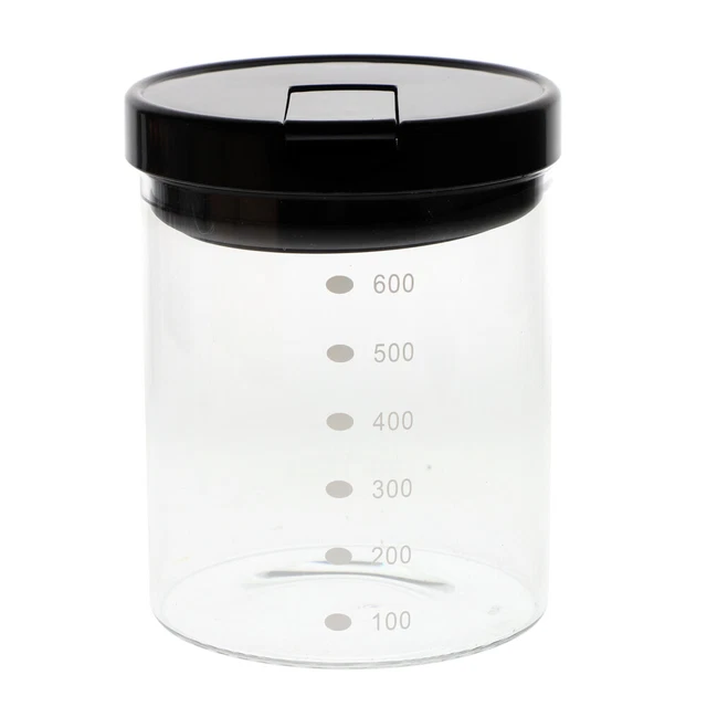 Candy Storage Jar Grains almacenamiento frasco vaso de té con tapa de vaso - Snacks