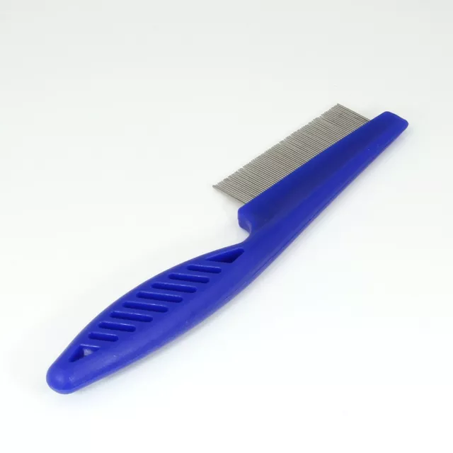 Effective Remove Head Hair Flea Lice Nits aggs Nitty Fine Metal Brush Comb 2