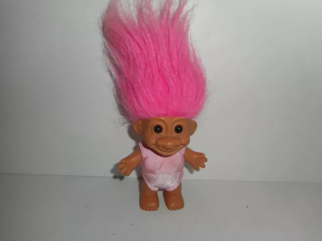 Vintage Russ Girl Bathing Suit Troll Doll 4"