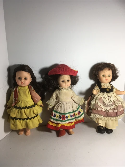 Vogue Dolls 3 Ginny Dolls 1980s For Parts or Play