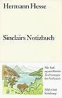 Sinclairs Notizbuch. de Hermann Hesse | Livre | état très bon