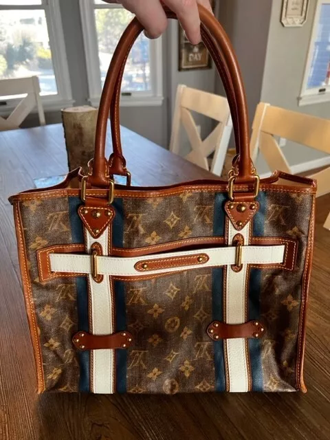 Louis Vuitton Tisse Rayures GM LIMITED EDITION! INCREDIBLE shape! Louis Vuitton Tisse Rayures GM LIMITED EDITION! INCREDIBLE shape!