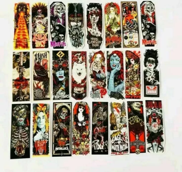 ⭐ 50 Stück Gothic Style Sticker Aufkleber als Stickerbomb / Gothic  / Zombie