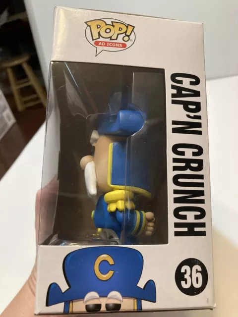 Funko Pop! Cap'N Crunch with Sword Cereal  Capn #36 Vinyl Figure 3