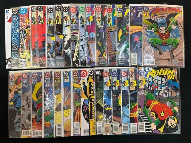 DC Comics Robin Vol. 1 (1991) and Vol.2 (1993-2000) Lot of 31 Free Shipping!