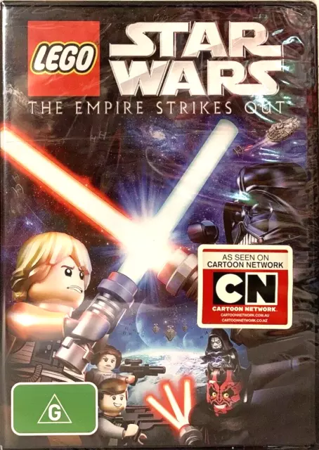 Lego Star Wars The Empire Strikes Out Brand New Sealed DVD Region 4