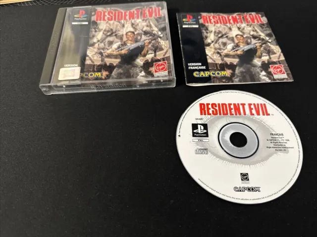 Jeu PS1 Resident Evil Pal FR  Complet