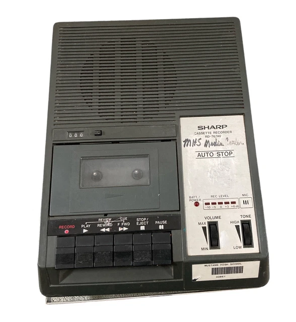 Vintage Sharp Cassette Player FOR SALE! PicClick UK
