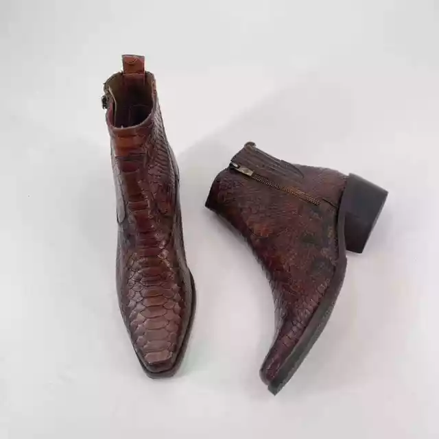 Donald pliner camille leather boot hotsell