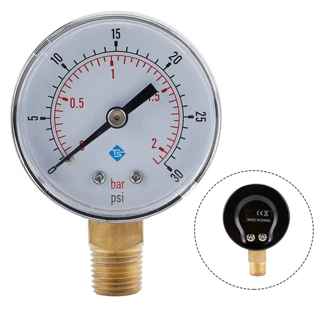Pressure Gauge Digital Radial TS-Y504 0-15psi 0-160psi 0-300psi 0-30psi
