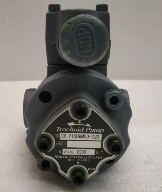 Nippon Oil Pump TOP-210HWMVD-029 Gear Pump Trochoid Pump