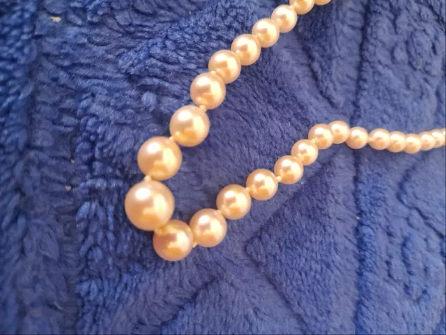 collier perles de culture ancien