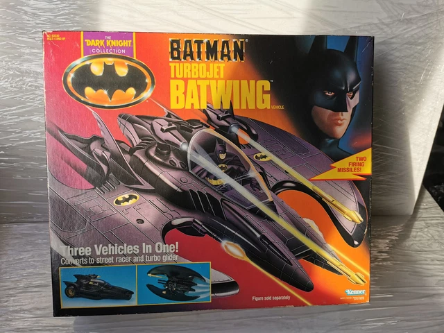 Lot Vintage Kenner Batman Forever – Batwing Et Figurines (véhicule + Figs)