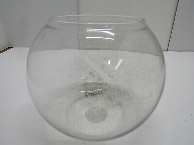 New Sphere Transparent Glass Bowl Clear Vase Fish Turtle Tank Jar Wedding Decor