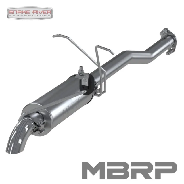 Mbrp Exhaust For 1998-2011 Ford Ranger 3.0 4.0L Single Turn Down Aluminized