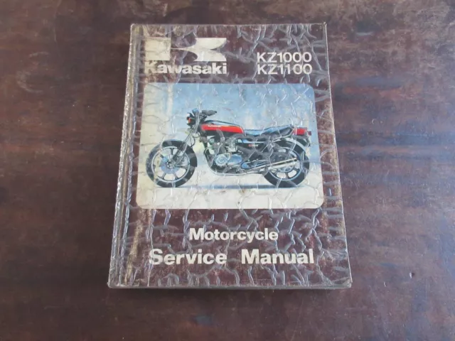 Kawasaki KZ1000 KZ1100 1981-1983 Service Shop manual Werkstatthandbuch