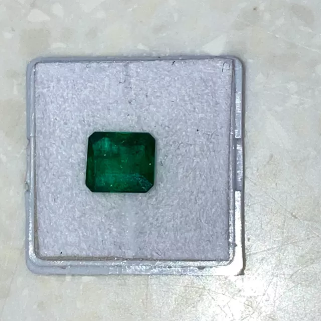 Authenticated 3.11 Ct Emerald - Medium Green - Some Inclusions  3