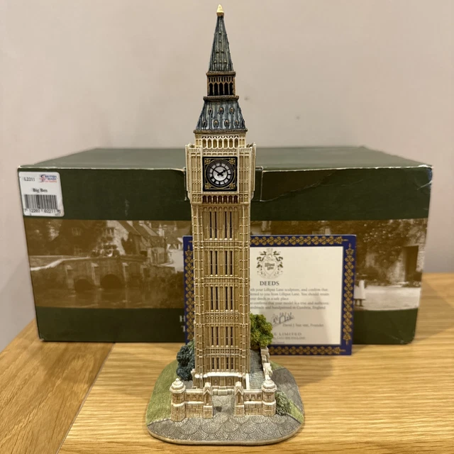 LILLIPUT LANE BIG Ben in Winter L2300 - 1999 Millennium Edition