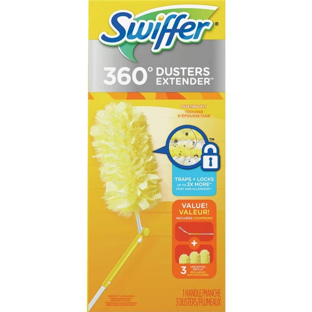 Swiffer Up To 3 Ft. Fiber Duster 82074 Pack of 6 Swiffer 82074 037000447504