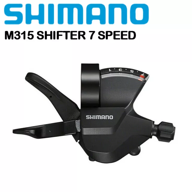 Shimano Altus SL M315 7 Speed Bicycle Right Rear Rapidfire Trigger Shifter Black