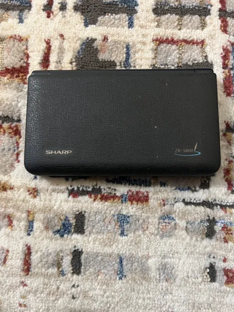 Vintage Sharp Zaurus PDA Personal Electronic Organizer  (ZR-5800)