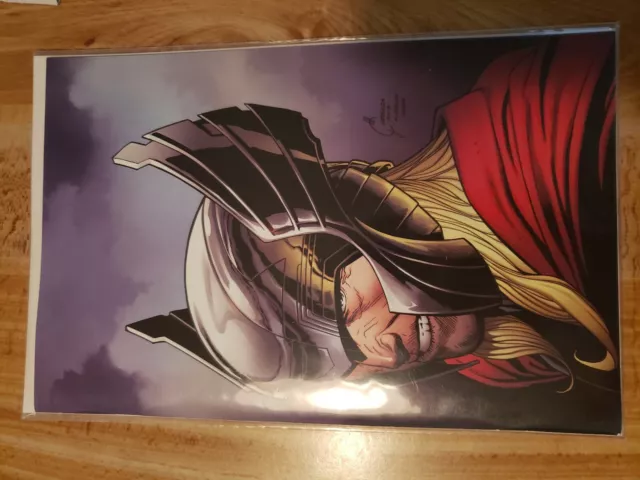 War of the Realms #1 virgin variant Marvel 2019 Thor 1:100 NM Joe Quesada