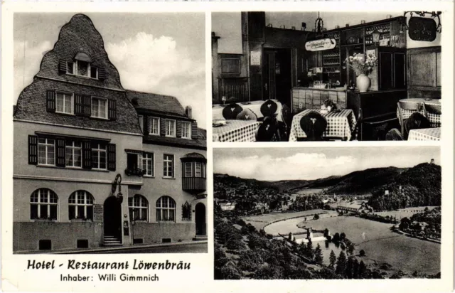 CPA AK Nassau- Hotel Restaurant Lowenbrau GERMANY (1029558)