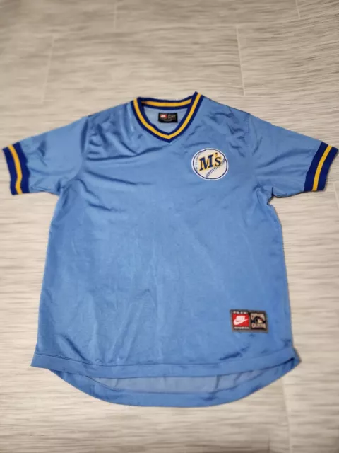 Vintage 1980's Nike Seattle Mariners Gaylord Perry 300th Win T-Shirt Sz. M