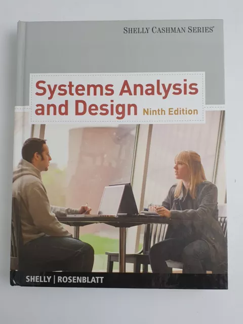 Systems Analysis and Design by Shelly, Rosenblatt - 9th Edition - HC, Like New